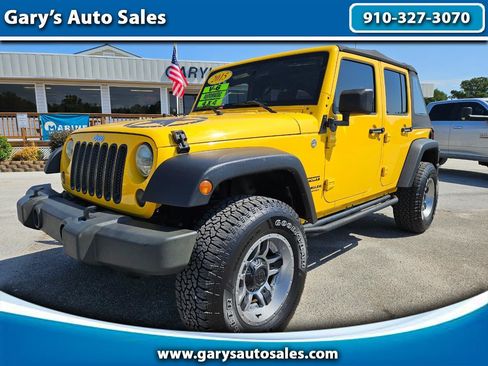 Used 2015 Jeep Wrangler Unlimited Sport w/ Connectivity Group AWD/4WD image 1