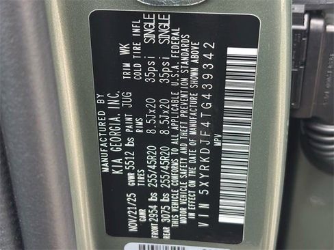 New 2026 Kia Sorento SX image 18