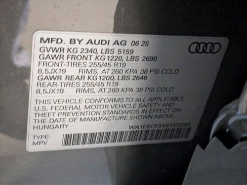 New 2025 Audi Q3 2.0T Premium Plus image 19