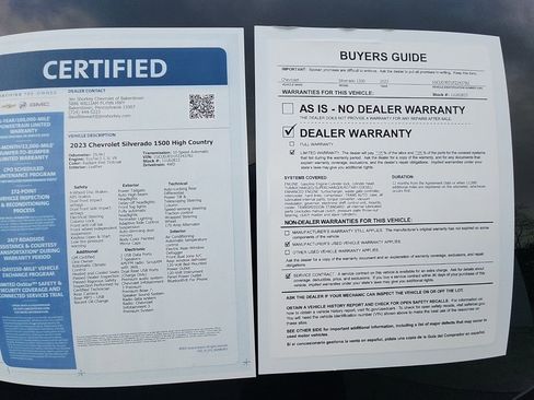 Used 2023 Chevrolet Silverado 1500 High Country AWD/4WD image 31