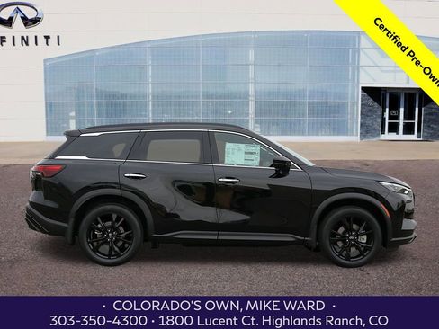 Certified 2025 INFINITI QX60 Luxe w/ Black Edition image 7