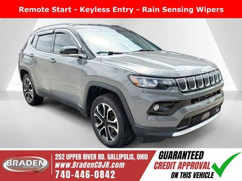 Used 2022 Jeep Compass Limited AWD/4WD image 1