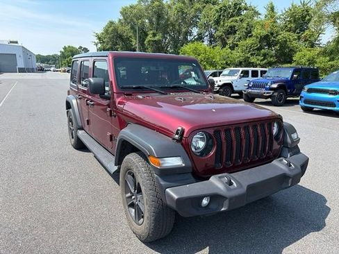 Used 2021 Jeep Wrangler Unlimited Sport AWD/4WD image 9