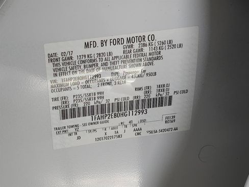Used 2017 Ford Taurus SEL w/ Equipment Group 201A FWD image 26