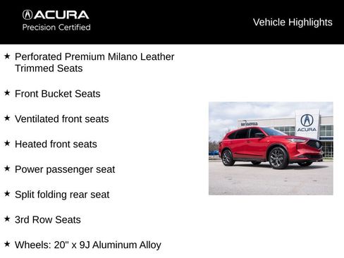 Certified 2024 Acura MDX A-Spec image 21