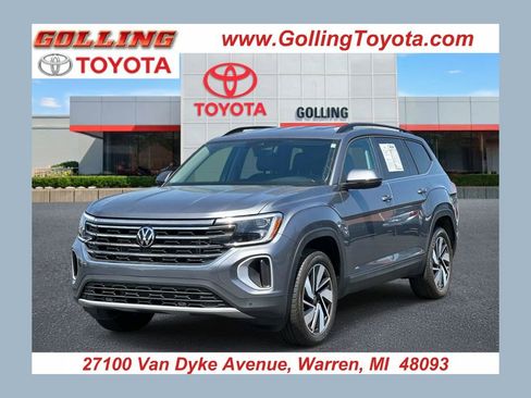 Used 2025 Volkswagen Atlas SE AWD/4WD image 1