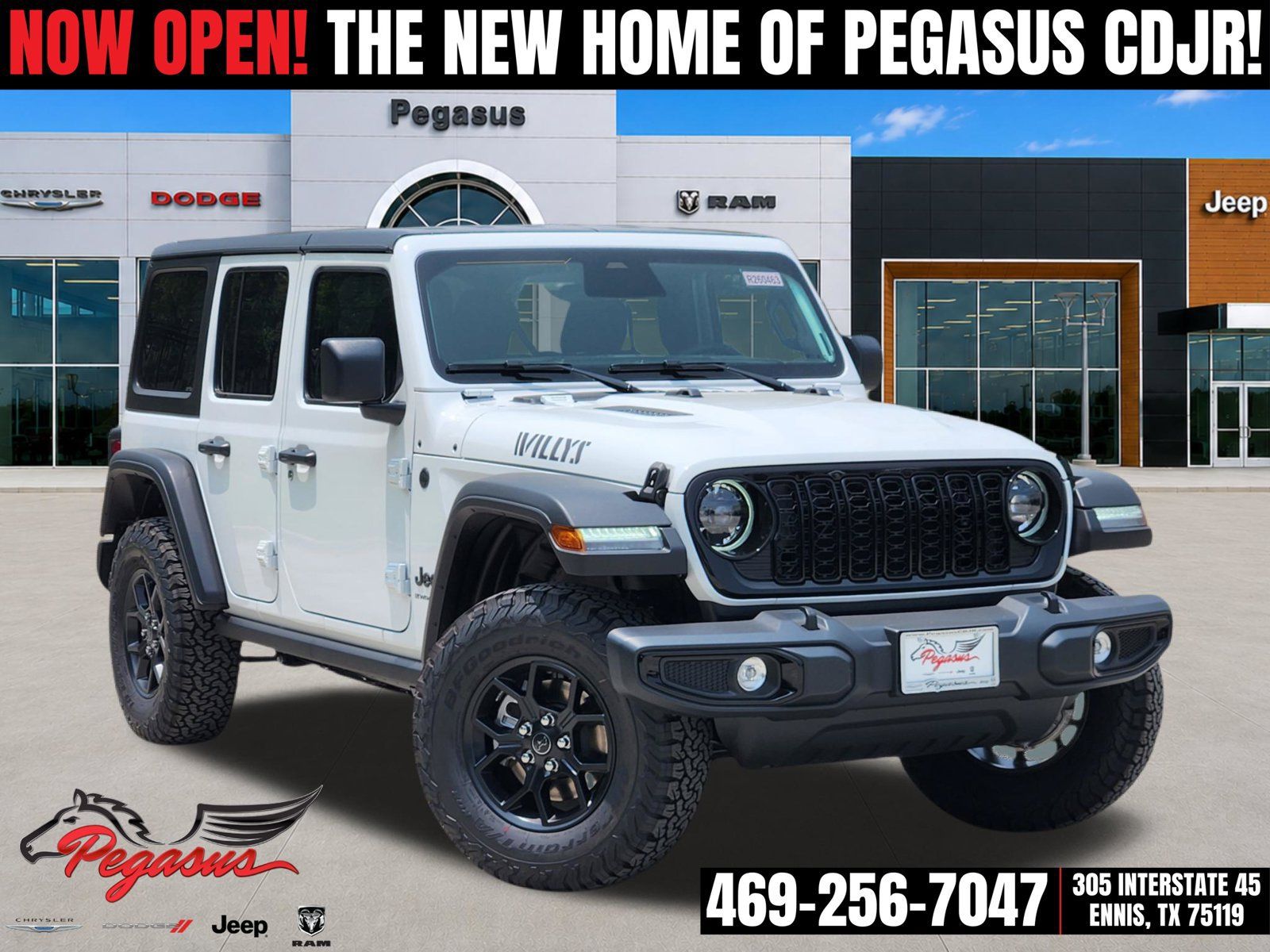 New 2026 Jeep Wrangler Unlimited Sport AWD/4WD 360° Tour