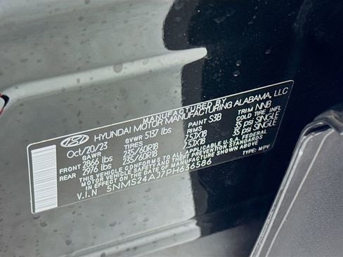 Certified 2023 Hyundai Santa Fe SEL FWD image 34