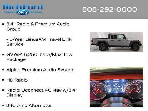 Used 2021 Jeep Gladiator Rubicon AWD/4WD image 51