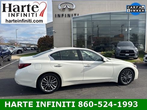 Certified 2022 INFINITI Q50 Luxe w/ Cargo Package image 4