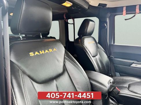 Used 2015 Jeep Wrangler Unlimited Sahara w/ Connectivity Group AWD/4WD image 23