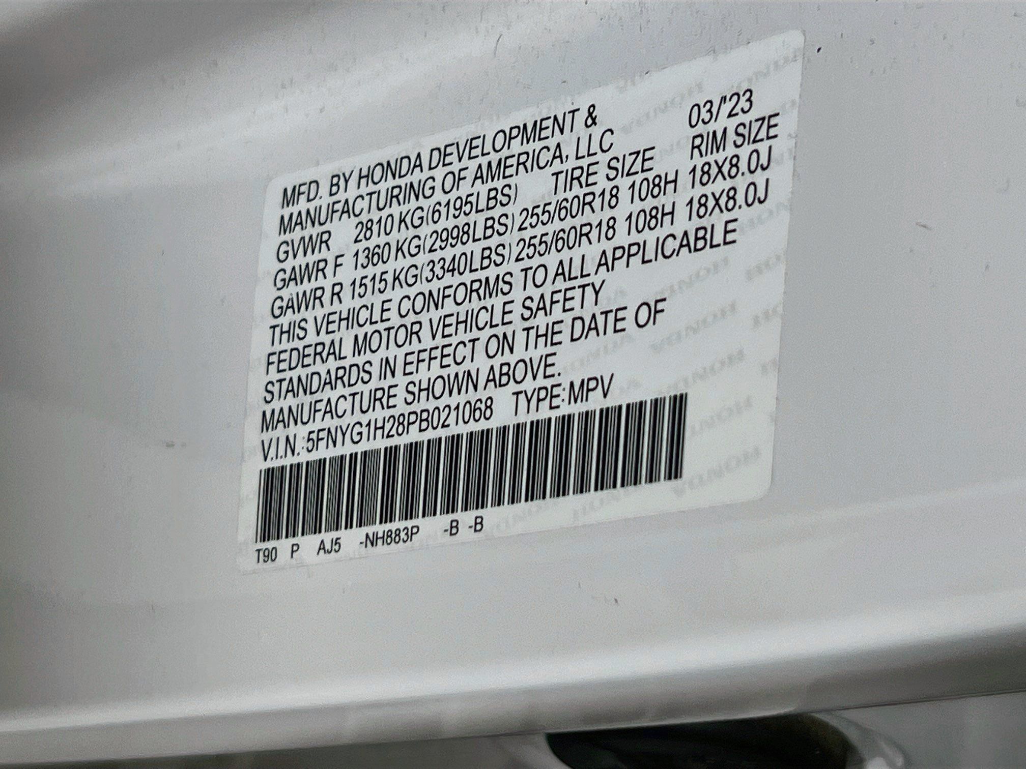 Used 2023 Honda Pilot LX image 30
