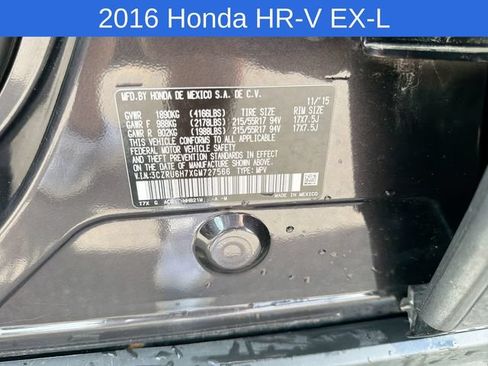 Used 2016 Honda HR-V EX-L image 30