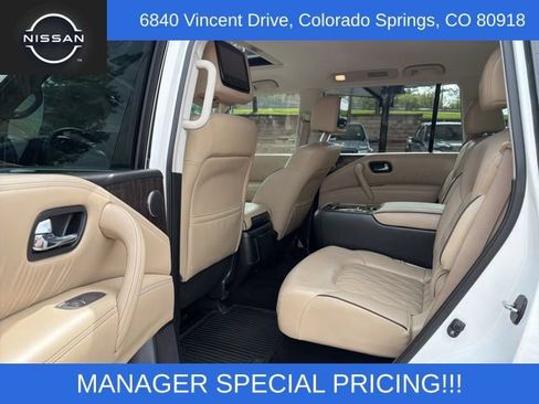 Certified 2023 Nissan Armada Platinum w/ Captain's Chairs Package AWD/4WD image 24
