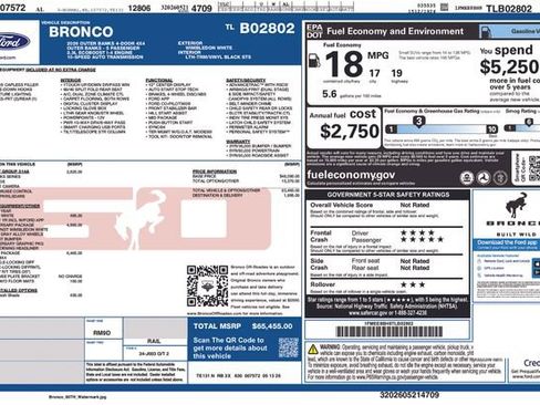 New 2026 Ford Bronco Outer Banks AWD/4WD image 4