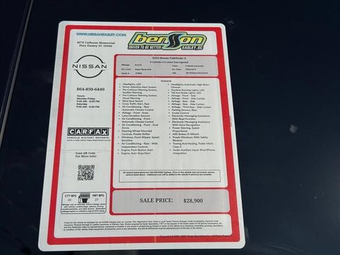 Certified 2024 Nissan Pathfinder S FWD image 26