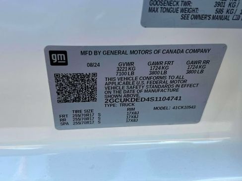 Used 2025 Chevrolet Silverado 1500 LT w/ Protection Package AWD/4WD image 20