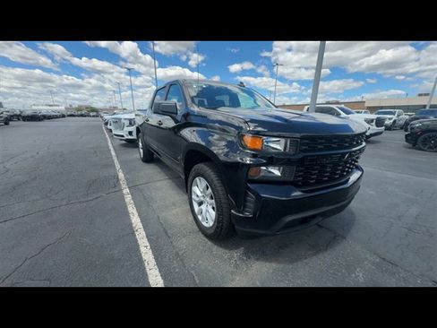 Used 2021 Chevrolet Silverado 1500 Custom w/ LPO, Dark Essentials Package AWD/4WD image 2