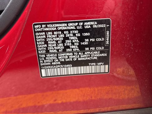 Used 2023 Volkswagen Atlas SE w/ Panoramic Sunroof Package AWD/4WD image 16