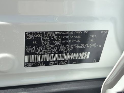 Certified 2025 Toyota RAV4 LE image 29