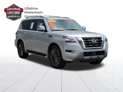 Certified 2024 Nissan Armada Platinum w/ Captain's Chairs Package