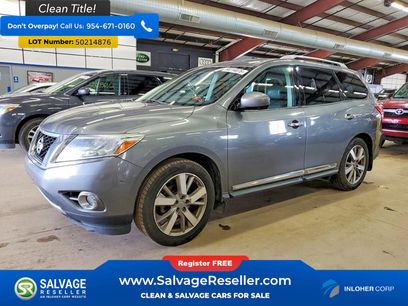 Used 2016 Nissan Pathfinder Platinum w/ Family Entertainment Package