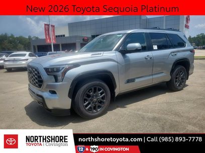 New 2026 Toyota Sequoia Platinum