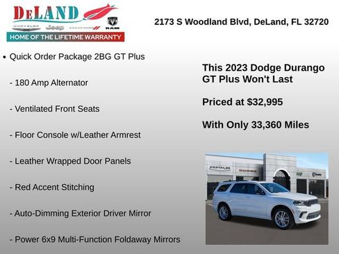 Used 2023 Dodge Durango GT image 6