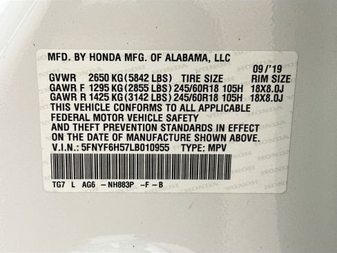 Used 2020 Honda Pilot EX-L image 60