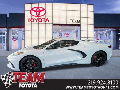 Used 2022 Chevrolet Corvette Stingray Coupe w/ Battery Protection Package RWD image 1