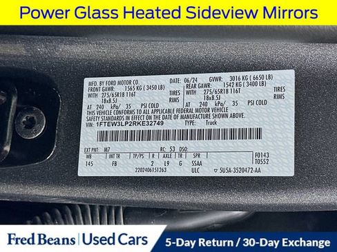 Certified 2024 Ford F150 XLT w/ Equipment Group 302A MID AWD/4WD image 37
