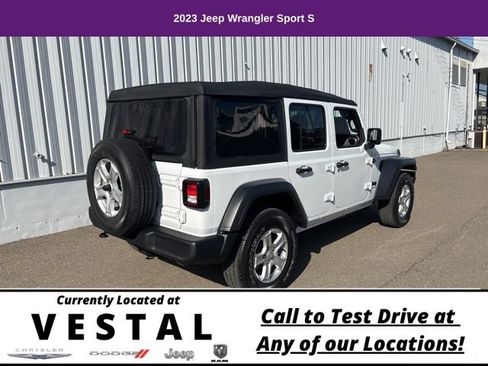 Used 2023 Jeep Wrangler Unlimited Sport AWD/4WD image 8