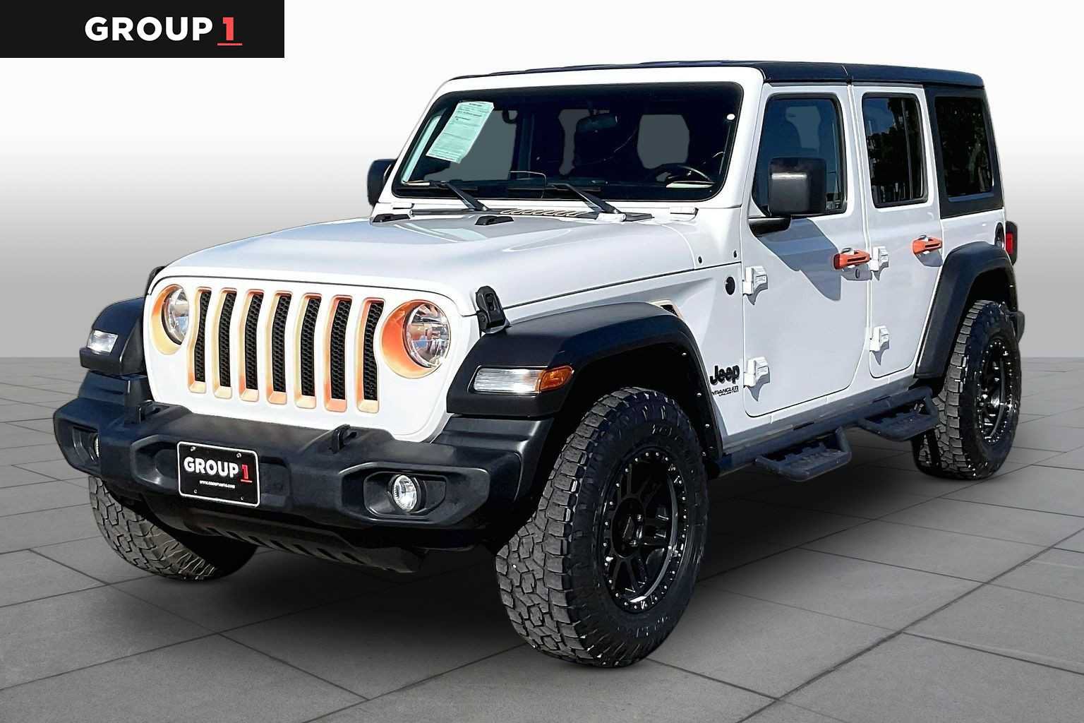 Used 2022 Jeep Wrangler Unlimited Sport AWD/4WD image 1