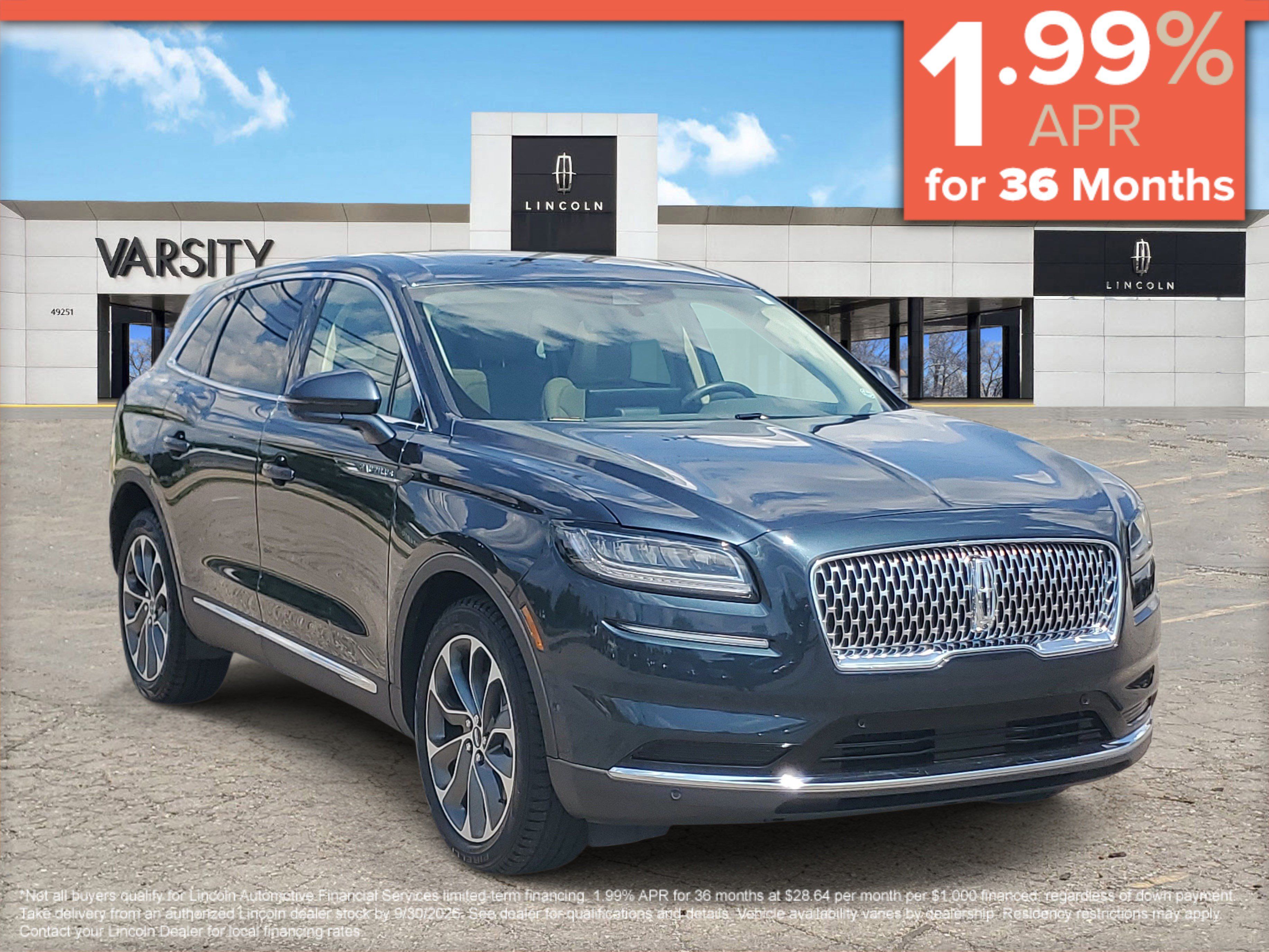 Certified 2023 Lincoln Nautilus Reserve w/ Equipment Group 201A AWD/4WD 360° Tour
