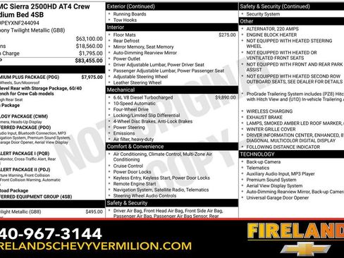 Certified 2022 GMC Sierra 2500 AT4 w/ AT4 Premium Plus Package image 2