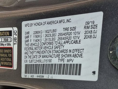 Used 2020 Acura RDX A-Spec AWD/4WD image 27
