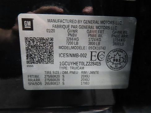 Used 2020 Chevrolet Silverado 1500 High Country image 47