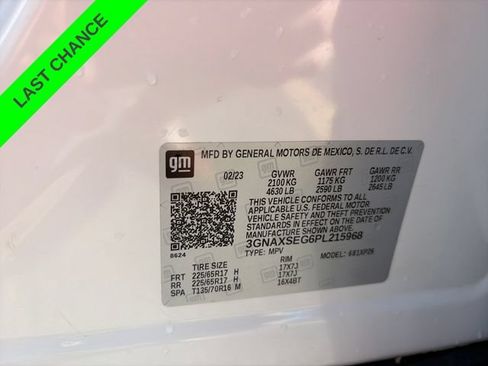 Used 2023 Chevrolet Equinox LS w/ Driver Confidence II Package AWD/4WD image 24