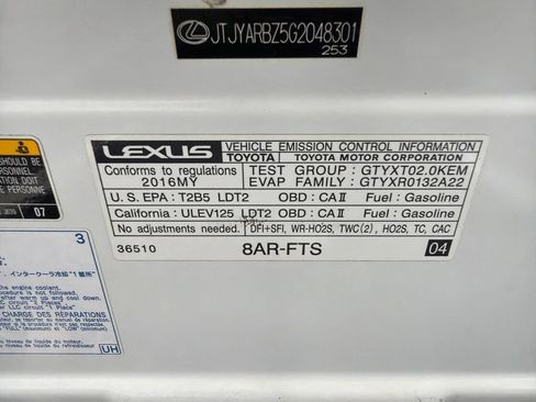 Used 2016 Lexus NX 200t F Sport w/ F Sport Premium Package FWD image 35