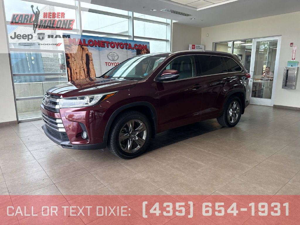 Used 2018 Toyota Highlander Limited Platinum AWD/4WD image 1