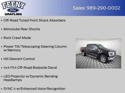 Certified 2023 Ford F150 Lariat w/ Equipment Group 502A High AWD/4WD image 22