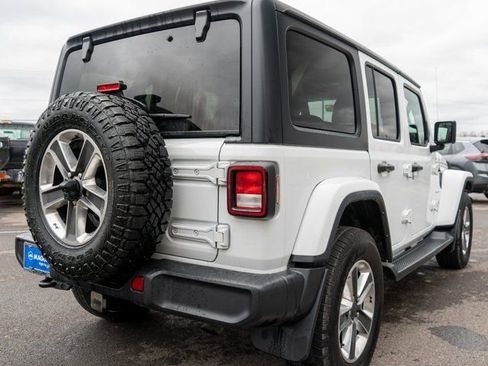 Used 2021 Jeep Wrangler Unlimited Sahara w/ Uconnect 4C Nav & Sound Group image 6