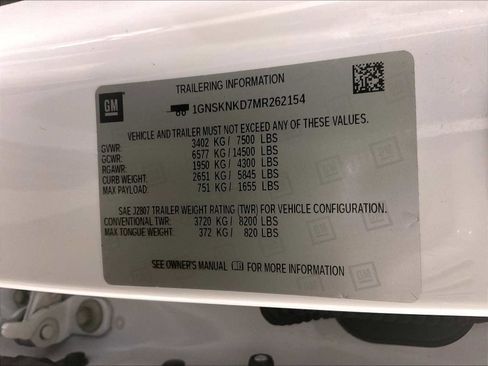 Used 2021 Chevrolet Tahoe LT w/ LT Signature Package image 37