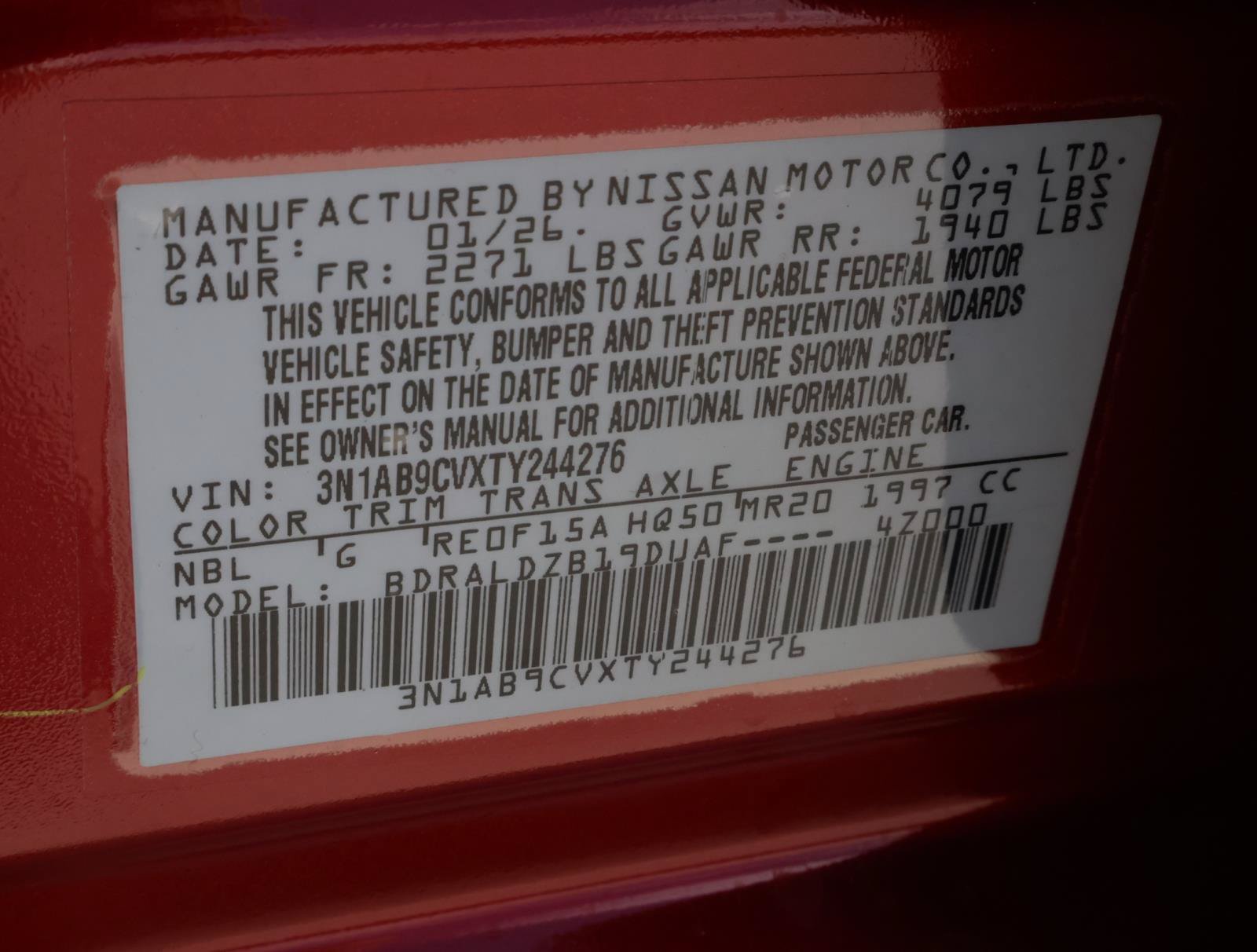 Used 2026 Nissan Sentra SV w/ SV Convenience Package FWD image 21