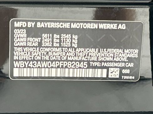 Used 2023 BMW i4 eDrive35 RWD image 34