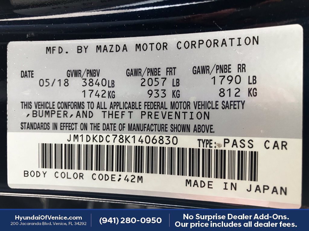 Used 2019 MAZDA CX-3 Touring FWD image 15