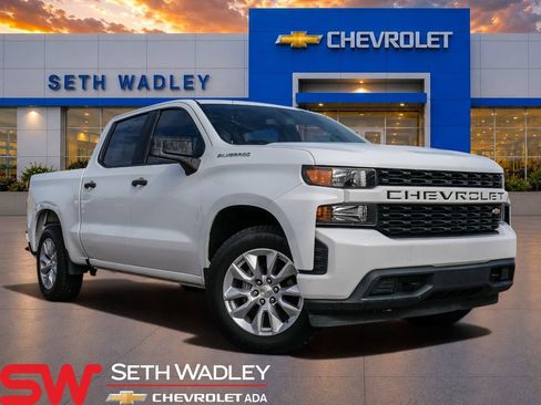 Used 2022 Chevrolet Silverado 1500 Custom RWD image 1