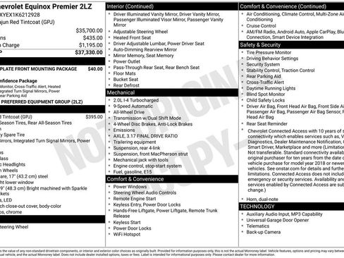 Used 2019 Chevrolet Equinox Premier AWD/4WD image 49