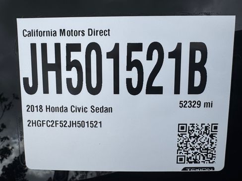 Used 2018 Honda Civic LX image 19