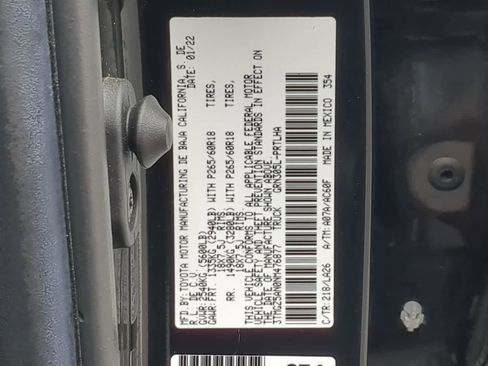 Used 2022 Toyota Tacoma Limited w/ Nightshade Package image 37